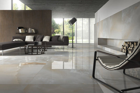 Fliese Cosmic Marmor rektifiziert weiß mosaik 30x30 matt