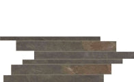 Fliese Naturschiefer Mehrfarbig Muretto 20,5x45