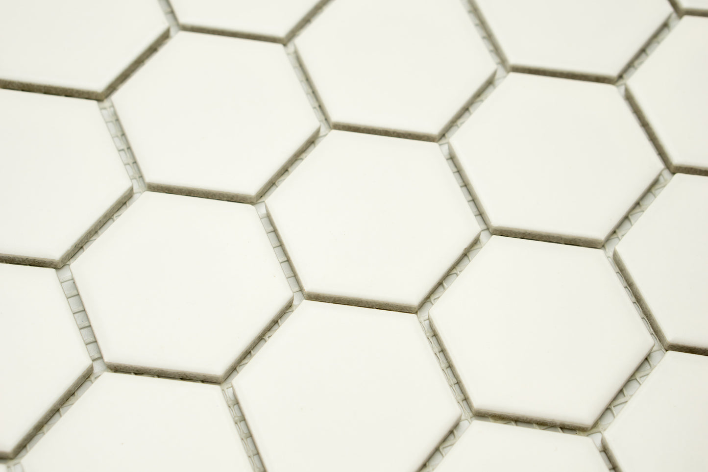 Mosaik Hexagon H HXL 90 weiß 5,1x5,9 matt