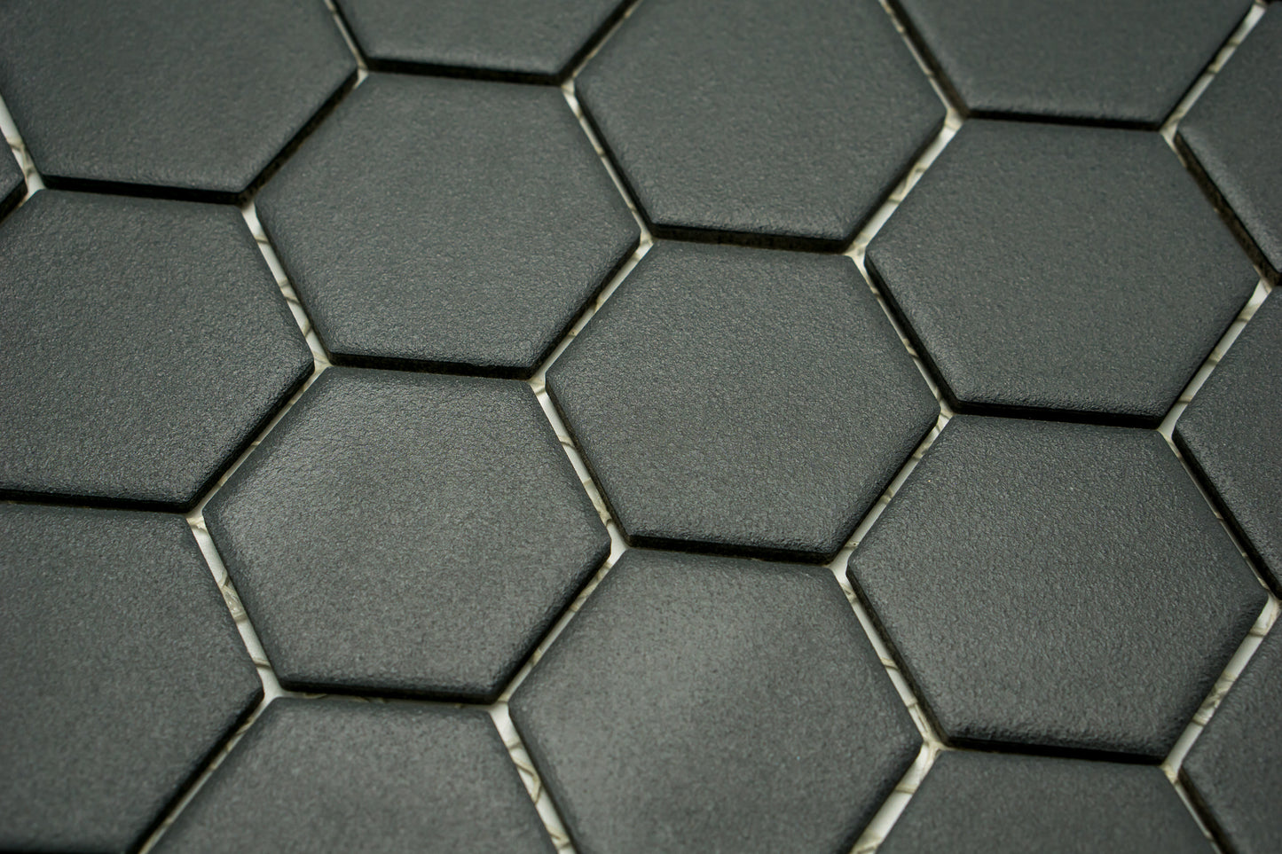 Mosaik Hexagon H HXL 890 schwarz 5,1x5,9 matt