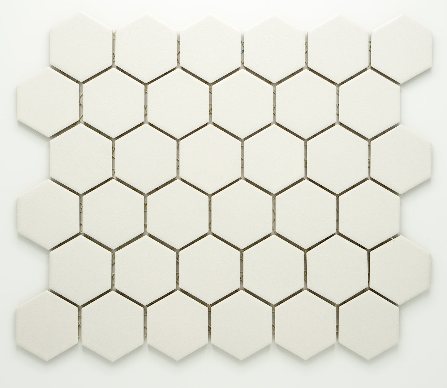 Mosaik Hexagon H HXL 90 weiß 5,1x5,9 matt