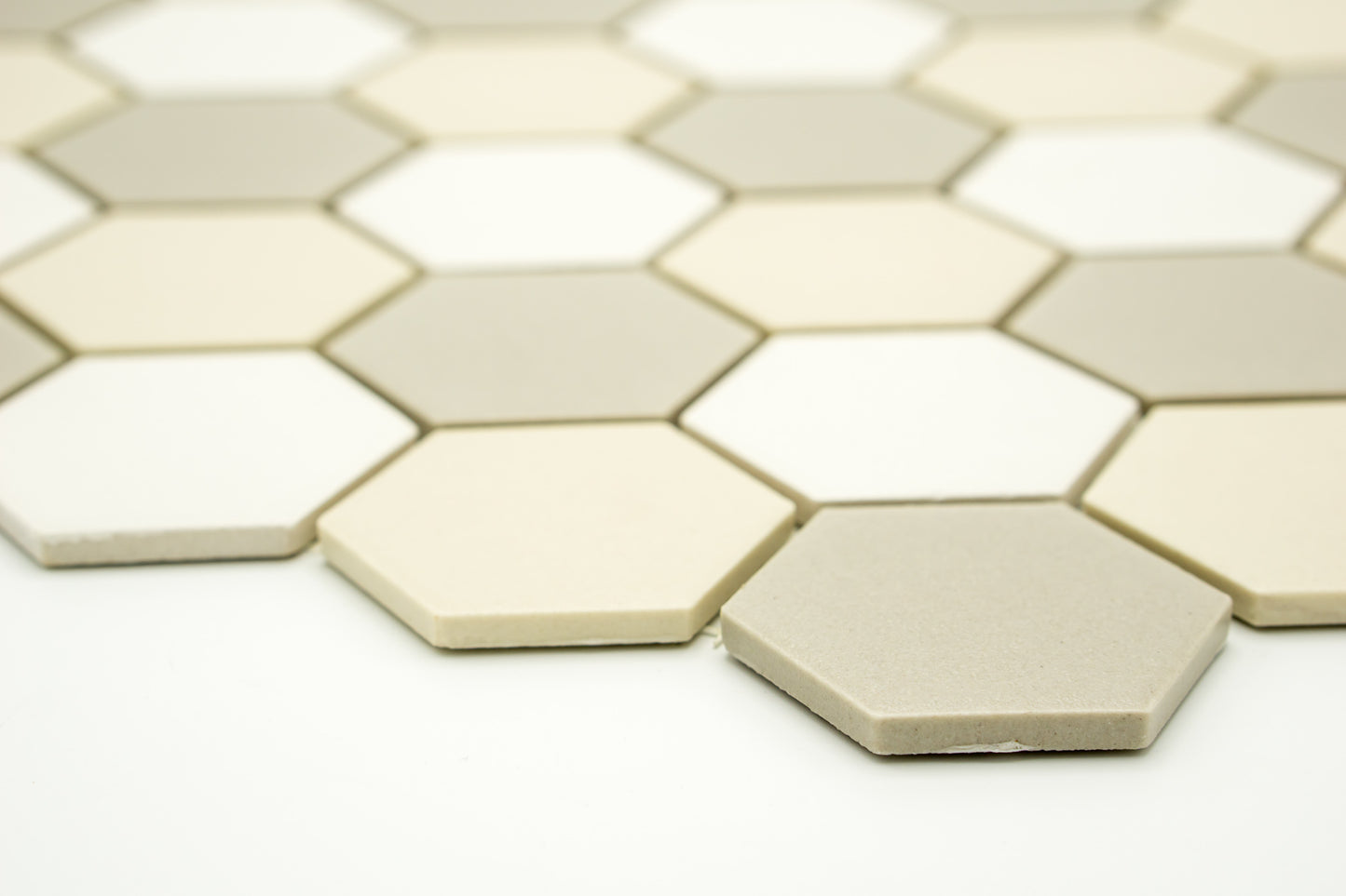 Mosaik Hexagon H GI HX140 beige mix 5,1x5,9 matt