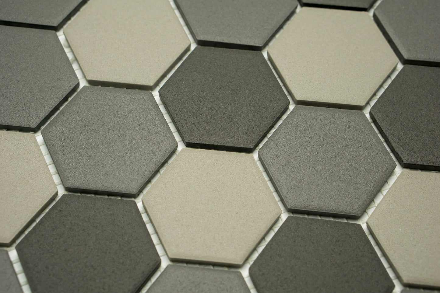 Mosaik Hexagon H GI HX160 Graumix 5,1x5,9 matt