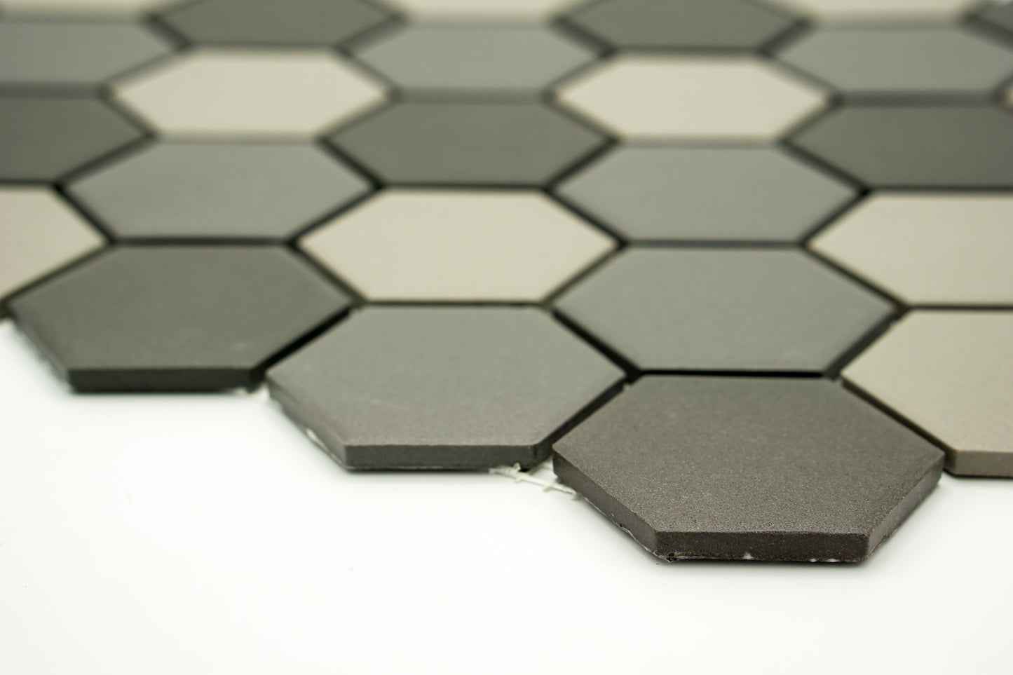 Mosaik Hexagon H GI HX160 Graumix 5,1x5,9 matt