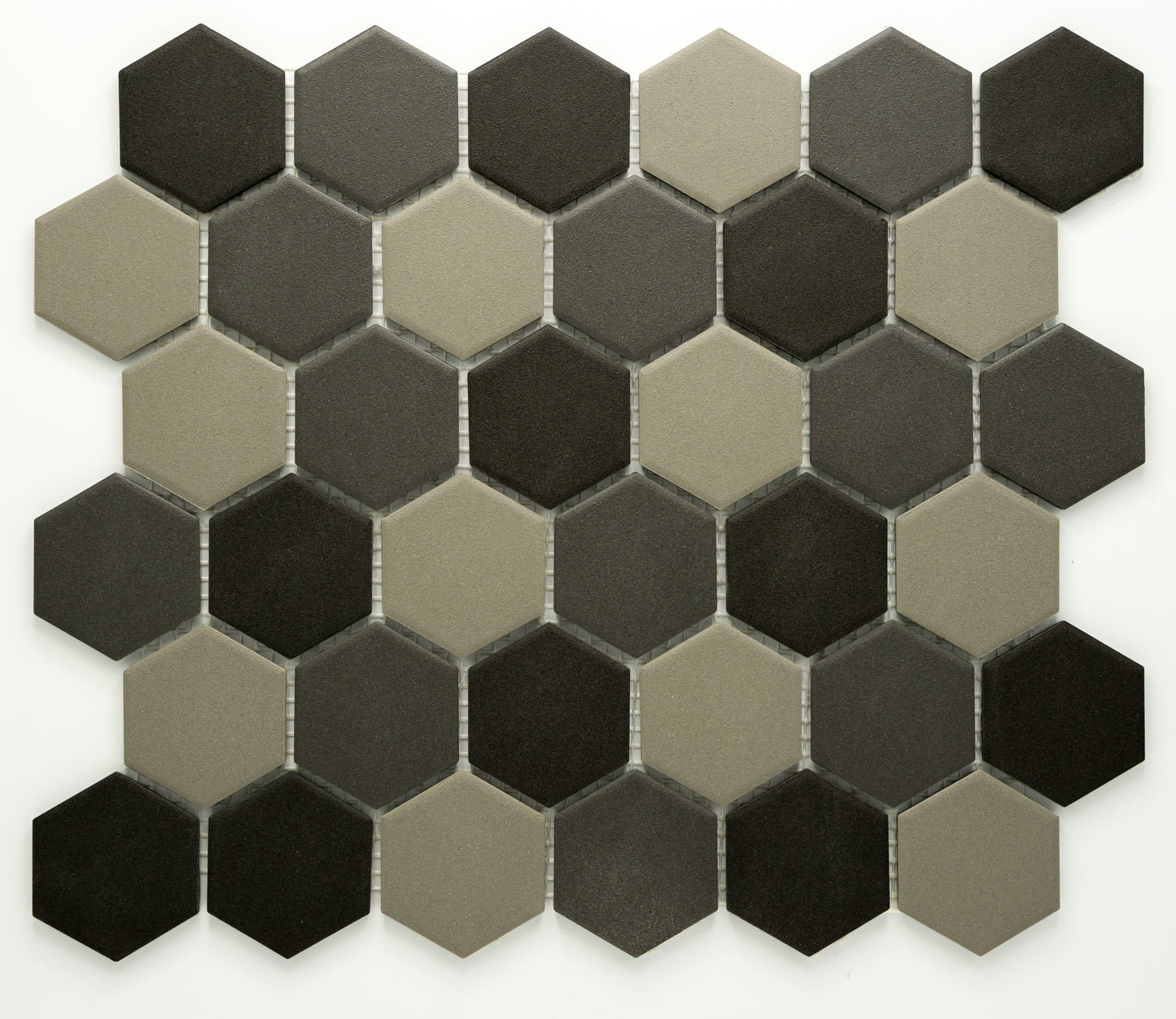 Mosaik Hexagon H GI HX160 Graumix 5,1x5,9 matt