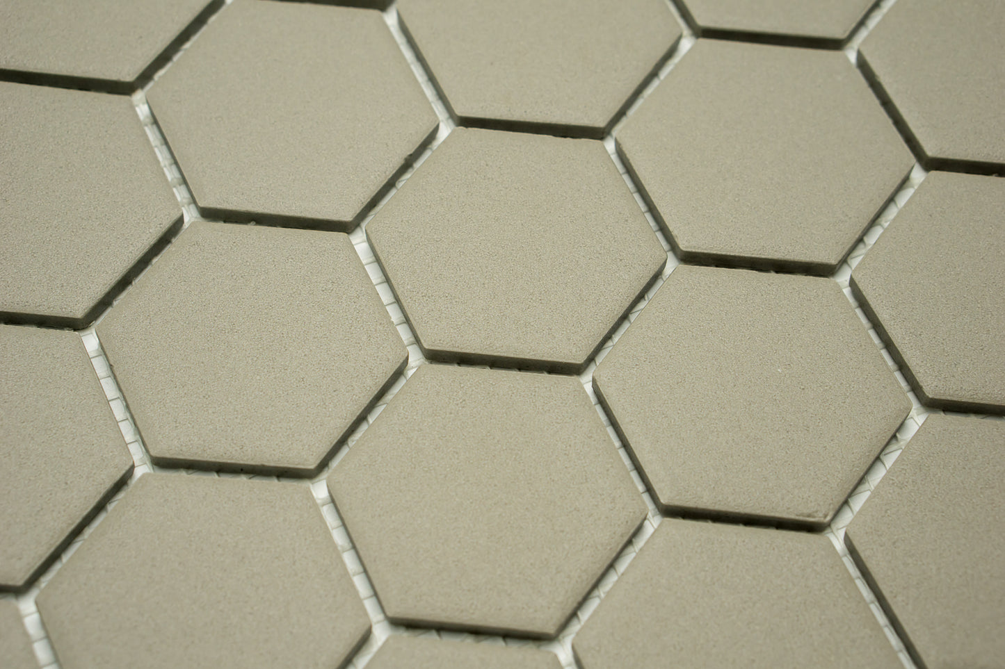 Mosaik Hexagon H GI HX117 graubraun 5,1x5,9 matt