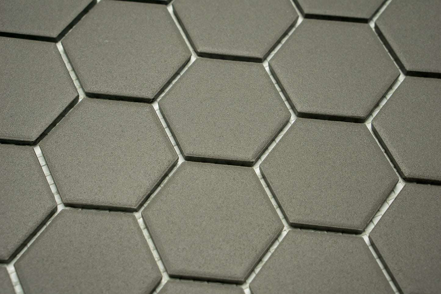 Mosaik Hexagon H HXLA 59 schwarz 5,1x5,9 Antirutschmatte