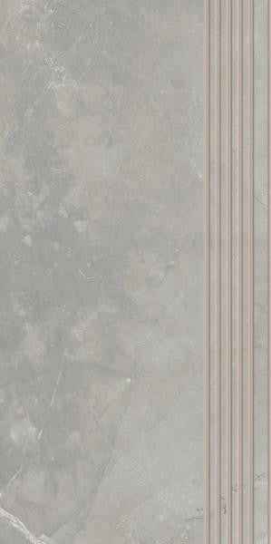 Dlažba Ritual Grey Mat Schodovka 59,8x29,8