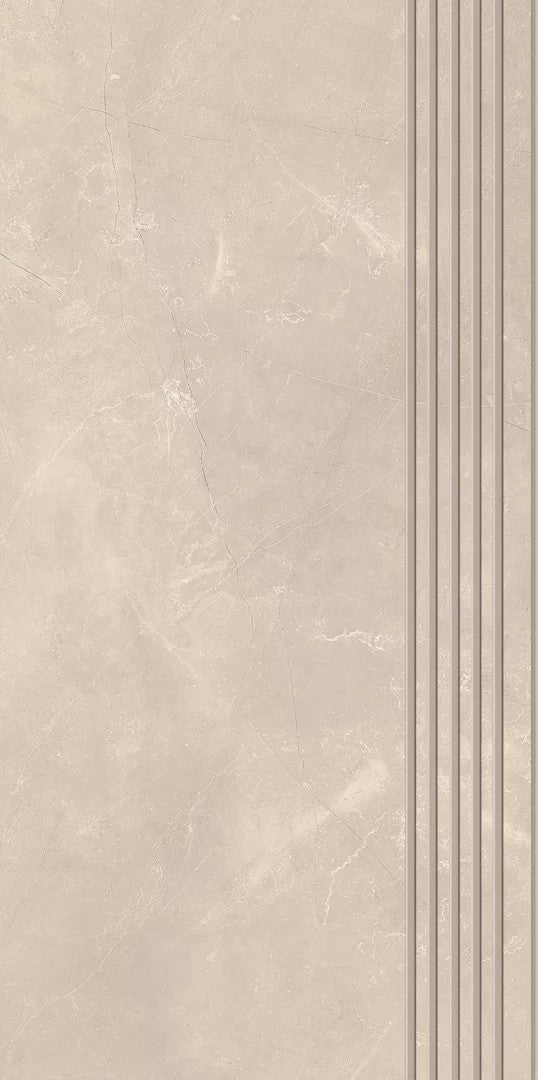 Dlažba Ritual Taupe Mat Schodovka 59,8x29,8
