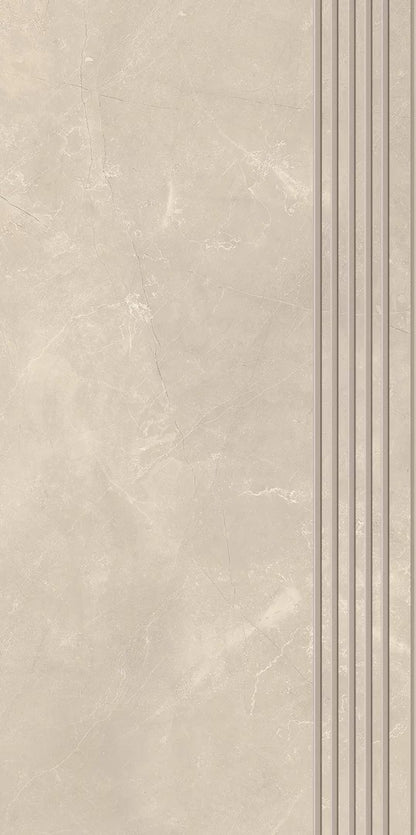Dlažba Ritual Taupe Mat Schodovka 59,8x29,8
