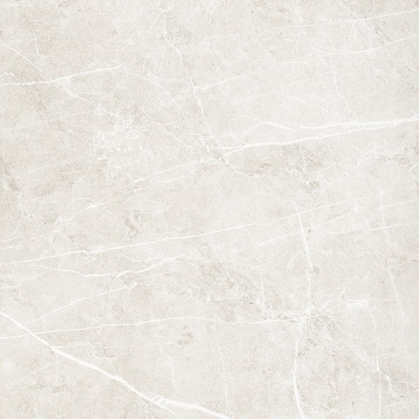 Dlažba imitace světle béžového kamene Katania White Matt 59,7x59,7