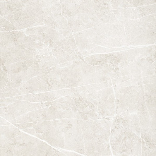 Dlažba imitace světle béžového kamene Katania White Matt 59,7x59,7