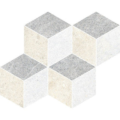 Dlažba Distinct Diamond Mix Mozaika 34,44x27,71