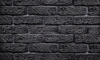 Fliesenstreifenziegel HBR Handbrick dunkelgrau 6,5×21
