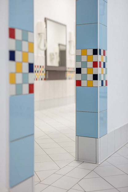 Tile Color One schwarz 15x15 matt