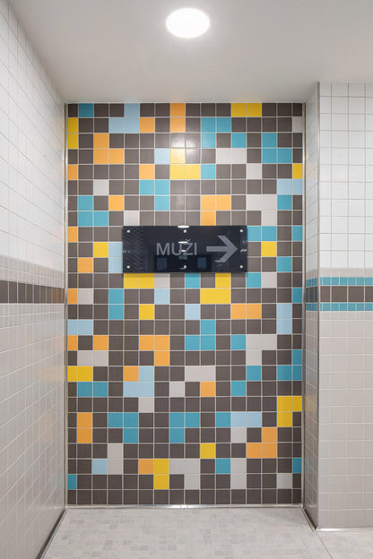 Tile Color One schwarz 15x15 matt