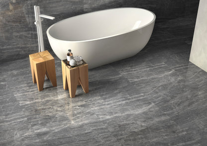 Fliese Cosmic Marmor rektifiziert grau 60x60 matt