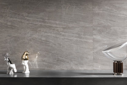 Fliese Cosmic Marmor rektifiziert grau 60x60 matt