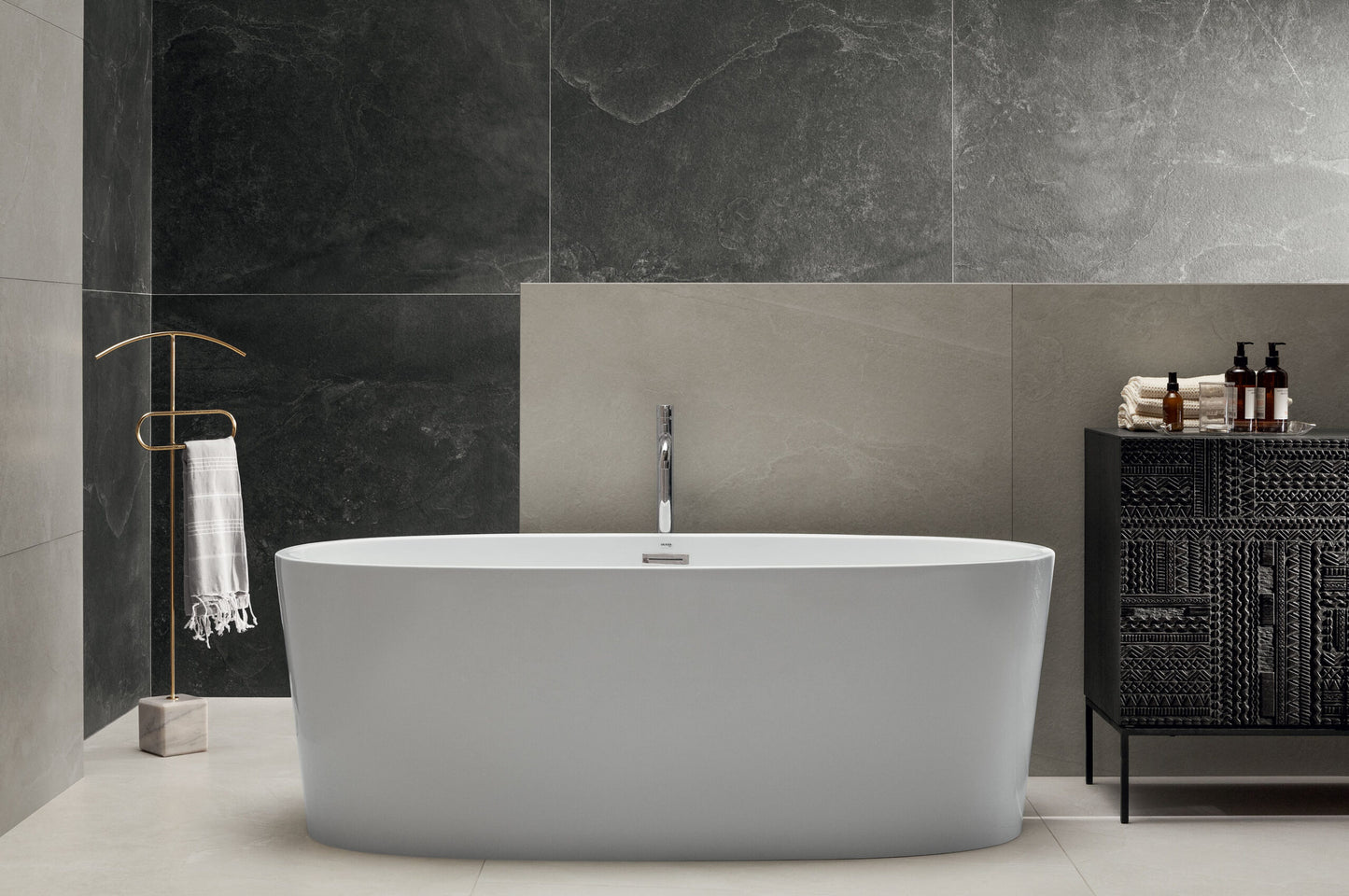 Fliese Grand Cave Grey STR 120x120