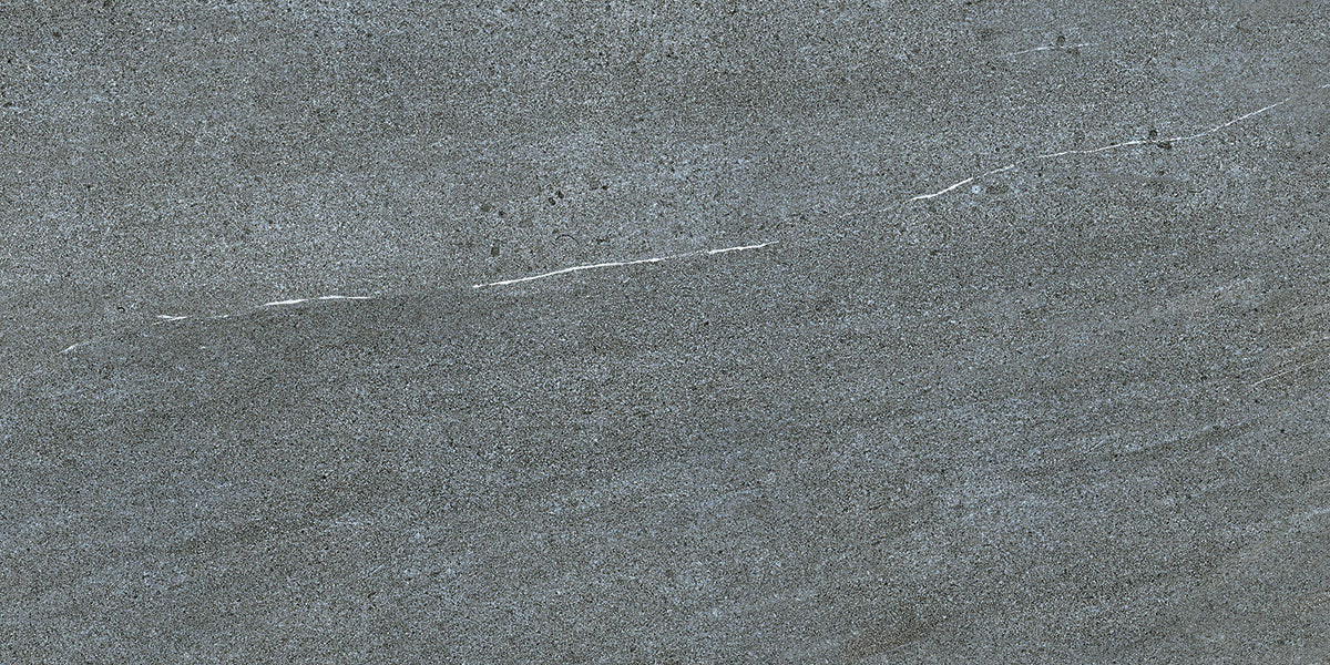 Fliese Quarzit dunkelgrau Rect. 29,8x59,8