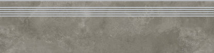 Fliese Quenos graue Treppe 30x120