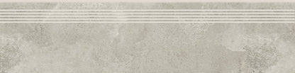 Fliese Quenos Hellgraue Treppe 30x120