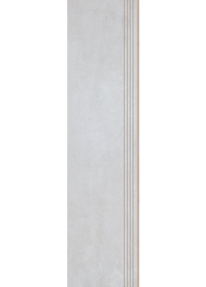 Pflaster Tassero bianco Rect. Treppe 29,7x119,7