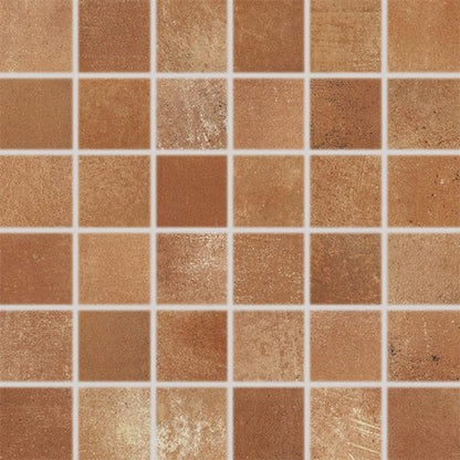Fliese Via braunes Mosaik Rect. 30x30