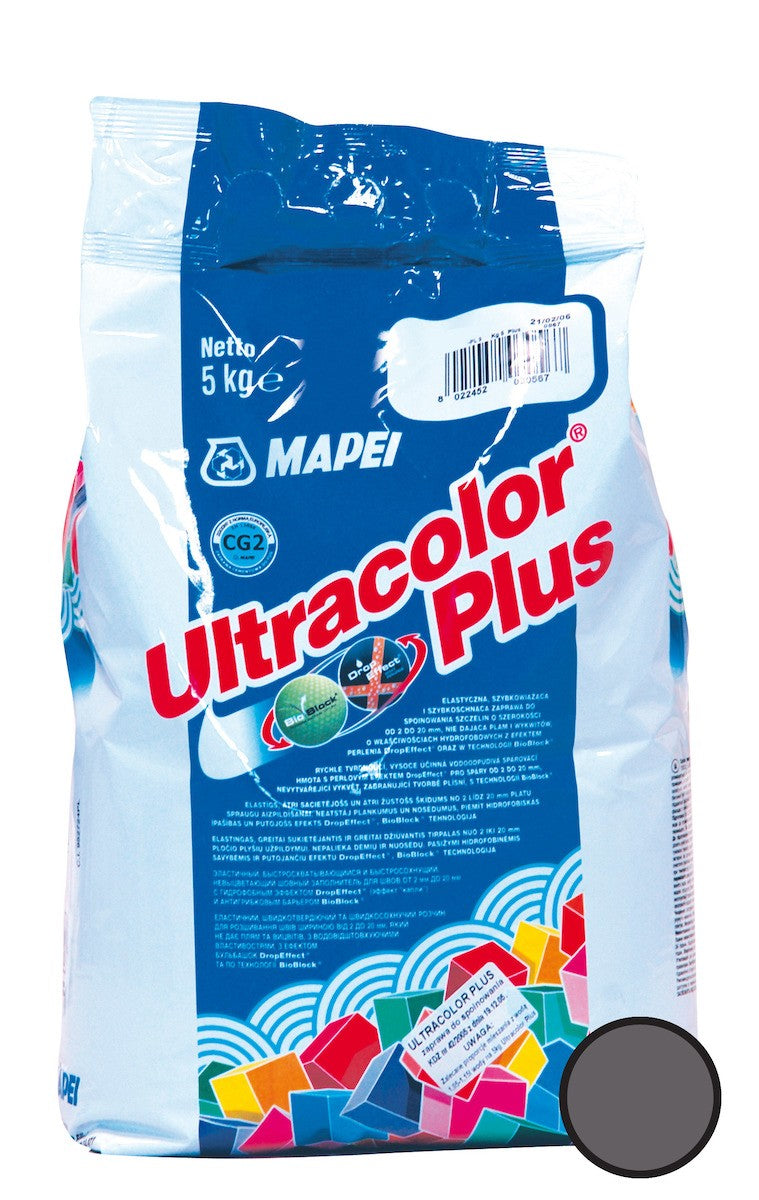 Fugenmasse Mapei Ultracolor Plus London grau 5 kg MAPU119