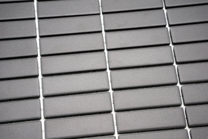 Mosaikstein unglasiert schwarz matt B06R GI 7003
