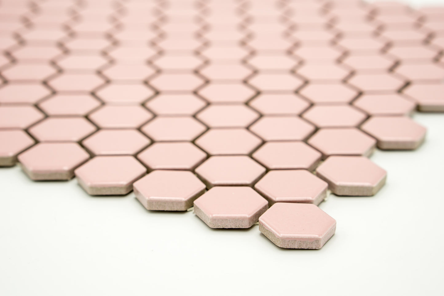 Mosaik Hexagon H HX 5531 rosa 2,3x2,6 glänzend