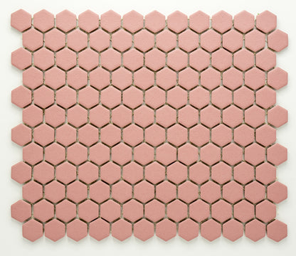 Mosaik Hexagon H HXA 22 rosa 2,3x2,6 matt rutschfest