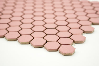 Mosaik Hexagon H HXA 22 rosa 2,3x2,6 matt rutschfest