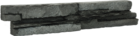Stein Považan Schwarz 6,7 x 37,5
