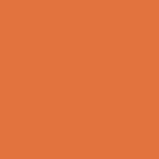 Tile Color One Orangerot 15x15 glänzend
