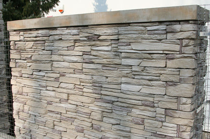 Verkleidungsstein TVD Split Slate Toronto 20×10 Cornerstone