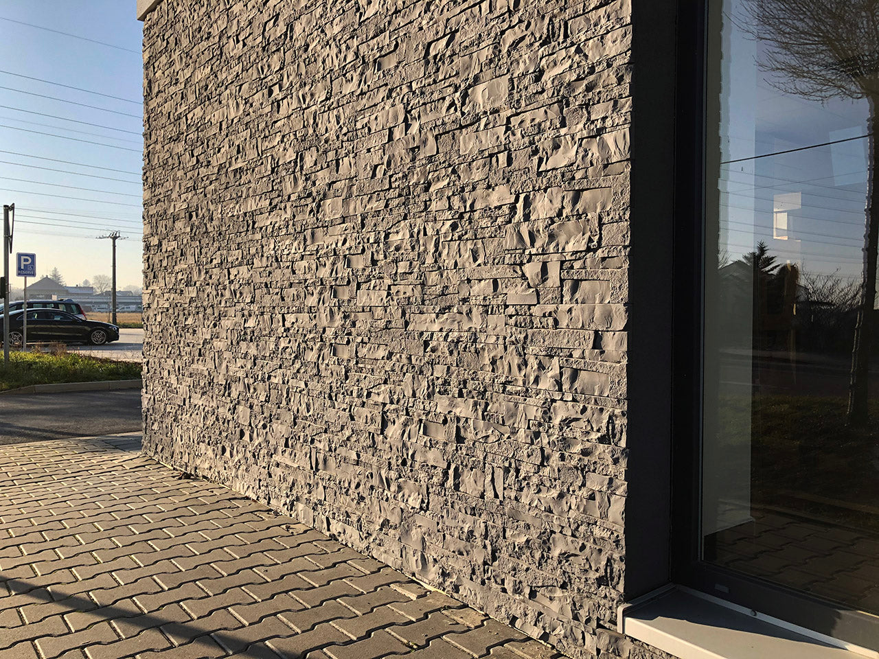Verblendstein BSL Bruchmarmor Bremen 11,6×21,5 Ecke